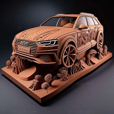 3D модель Audi Allroad Quattro (STL)